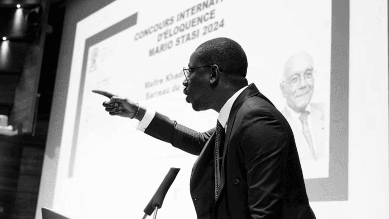 Maitre khadim cisse laureat concours international